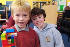 Lego Construction in 2nd Class